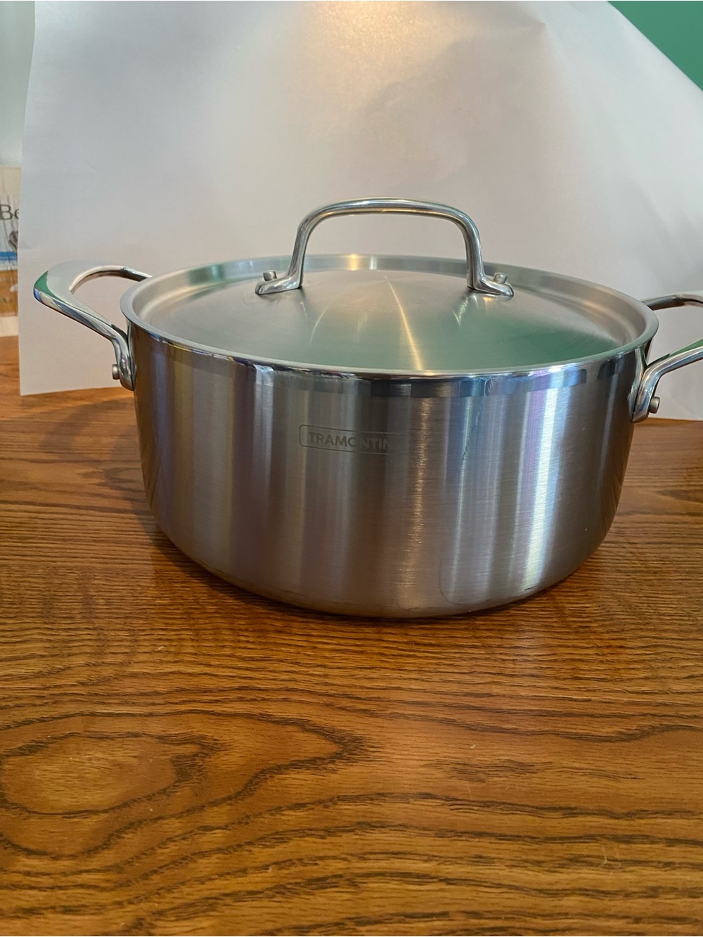 Tramontina Stainless Steel Covered Dutch Oven - Silver